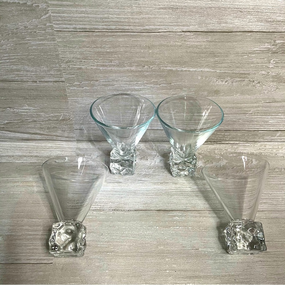 Disaronno Melting Ice Cube Martini Glasses Set of 4